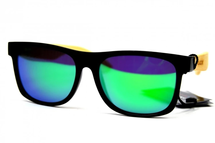 Jungle - Drewniane Okulary Polaryzacyjne - Zielone