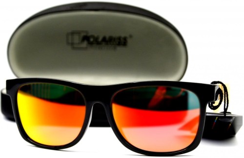 Jungle - Drewniane Okulary Polaryzacyjne - Pomarańczowe