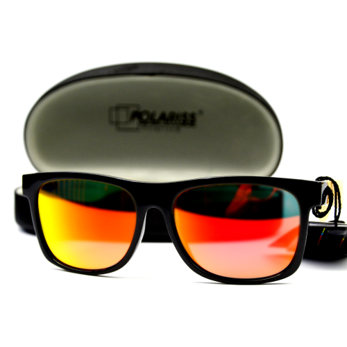 Jungle - Drewniane Okulary Polaryzacyjne - Pomarańczowe