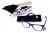 Clever - Okulary do pracy przy komputerze - Niebieskie