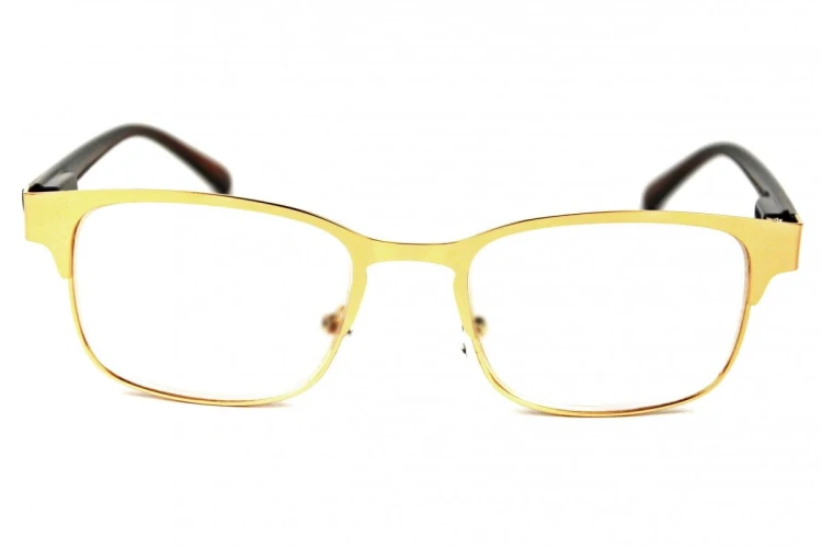 Gold Metal +3,0 - Okulary Korekcyjne