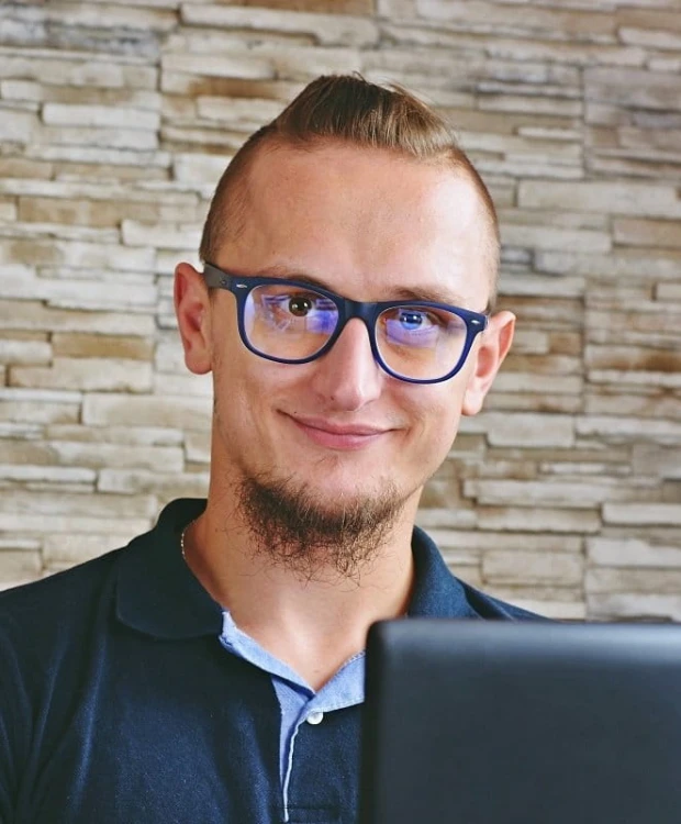 Clever - Okulary do pracy przy komputerze - Niebieskie