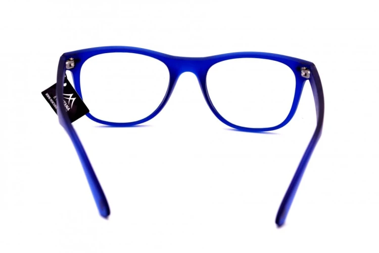 Clever +3,0  - Okulary Korekcyjne do pracy przy komputerze - Niebieskie