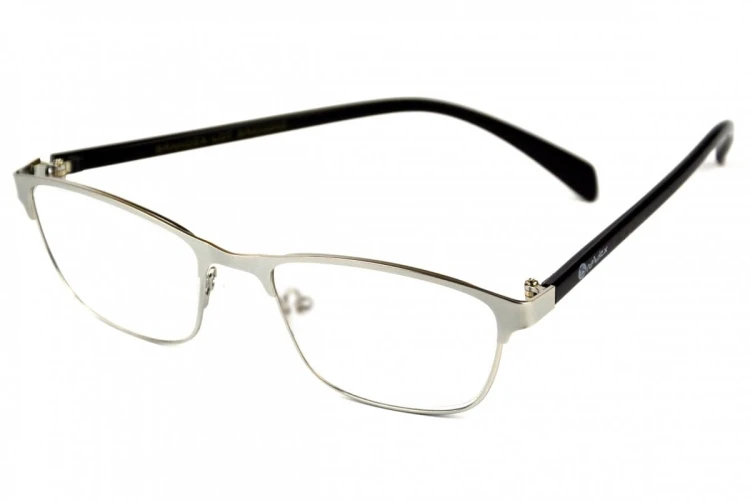 Silver Metal +1,0 - Okulary Korekcyjne