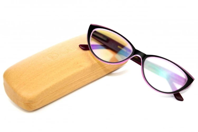 Claw +1,0 - Okulary Korekcyjne z Antyrefleksem - Róż