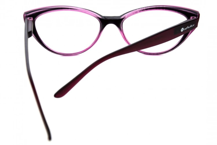 Claw +3,5 - Okulary Korekcyjne z Antyrefleksem - Róż