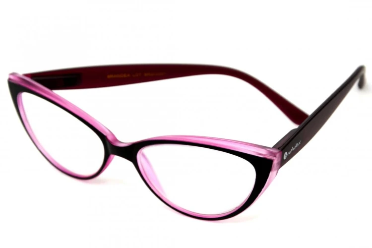 Claw +3,5 - Okulary Korekcyjne z Antyrefleksem - Róż
