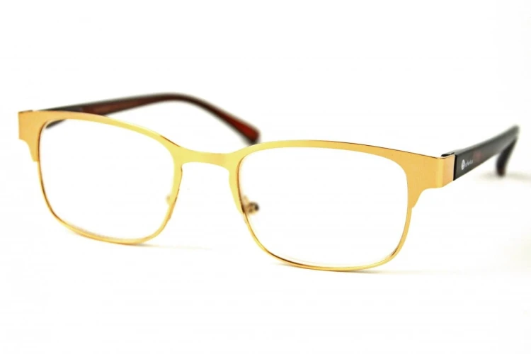 Gold Metal +1,0 - Okulary Korekcyjne