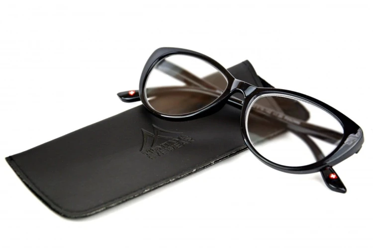 Betty +1,0 - Okulary Korekcyjne - Czarne