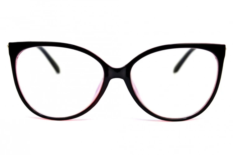 Elizabeth - Okulary do pracy przy komputerze - Czarno-Różowe