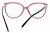Elizabeth - Okulary do pracy przy komputerze - Czarno-Różowe