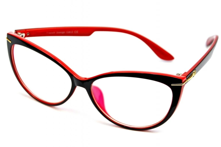 Aurora - Okulary do pracy przy komputerze - Czerwone