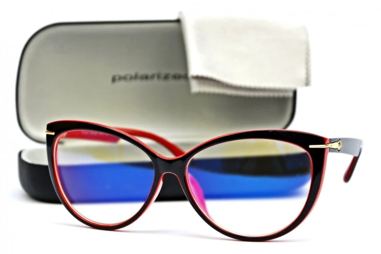 Aurora - Okulary do pracy przy komputerze - Czerwone