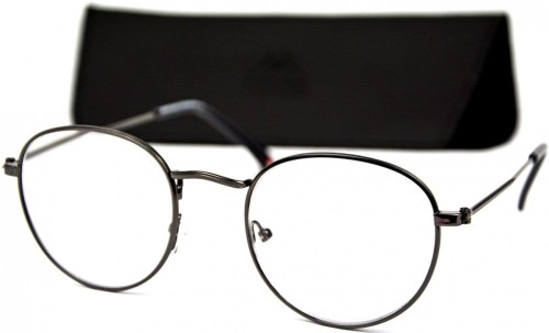 Gemi +1,0 - Okulary Korekcyjne - Czarne