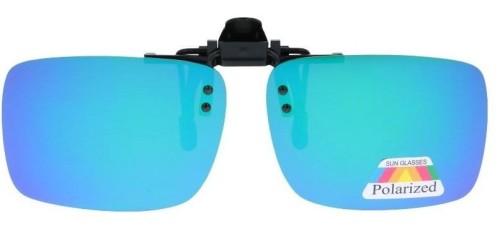 Nakładki Polaryzacyjne na klips - Niebieskie Lustrzane