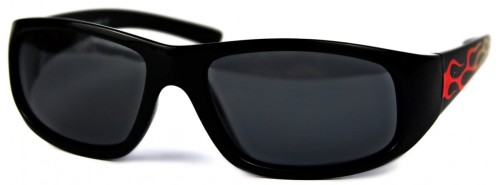 Fireball - Dziecięce Okulary Polaryzacyjne - Czarne