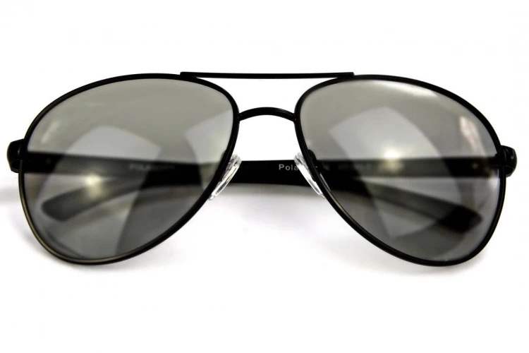 Rich - Okulary Fotochromowe Polaryzacyjne - Czarne