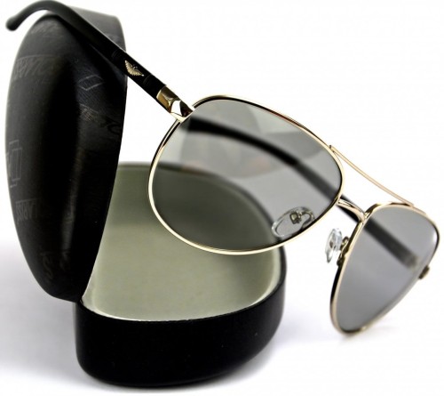 Rich - Okulary Fotochromowe Polaryzacyjne - Srebrne