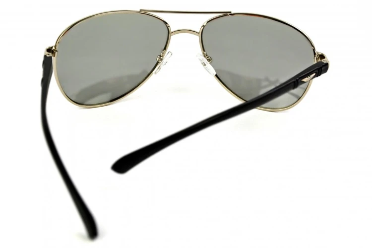 Rich - Okulary Fotochromowe Polaryzacyjne - Srebrne