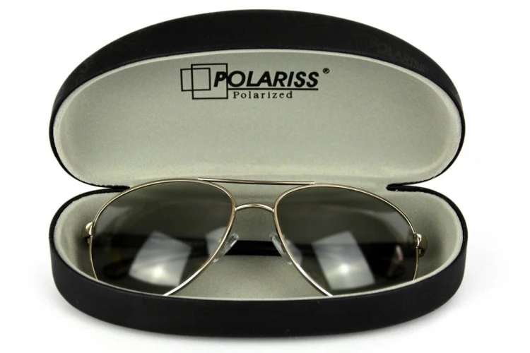 Rich - Okulary Fotochromowe Polaryzacyjne - Srebrne