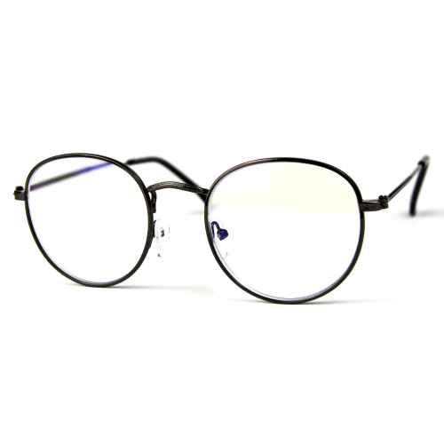 Gemis +1,0  - Okulary Korekcyjne do pracy przy komputerze - Czarne