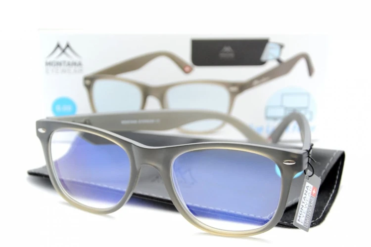 Clever - Okulary do pracy przy komputerze - Szare