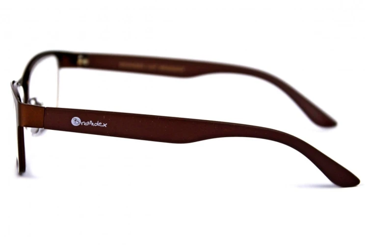Brown Metal +2,5 - Okulary Korekcyjne
