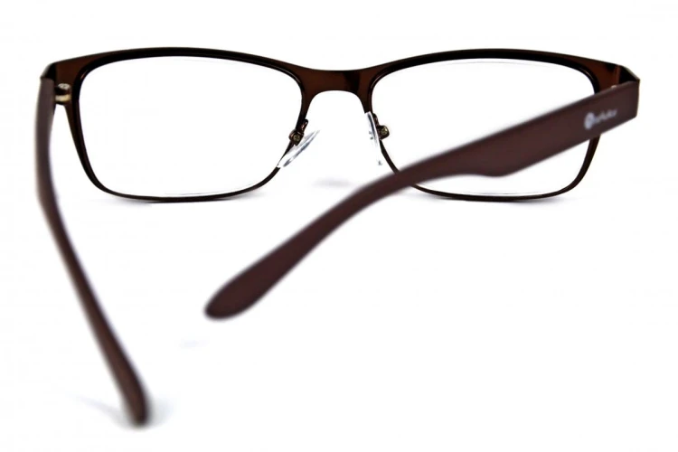 Brown Metal +2,5 - Okulary Korekcyjne