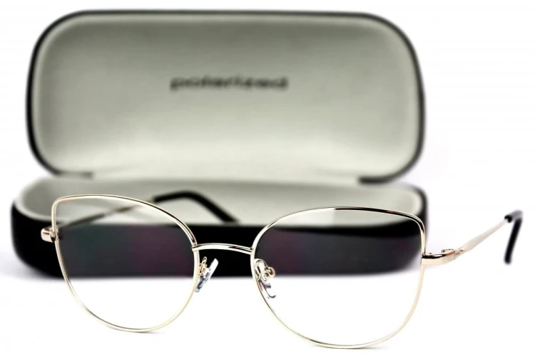 Catty - Okulary Oprawki - Srebrne