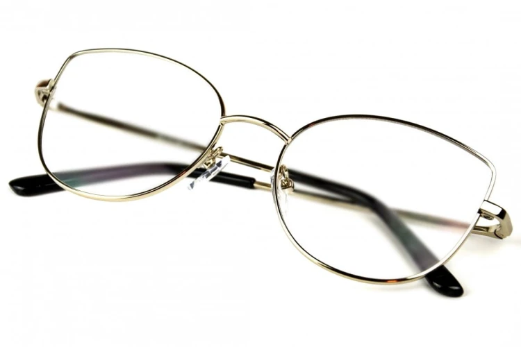 Catty - Okulary Oprawki - Srebrne