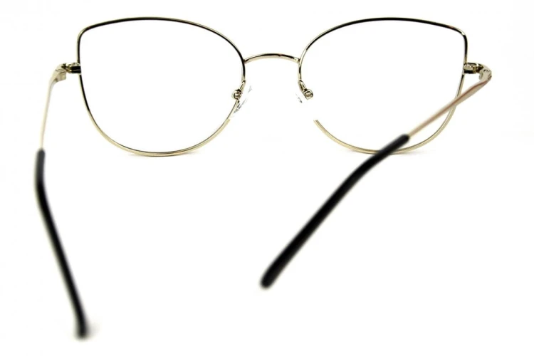 Catty - Okulary Oprawki - Srebrne