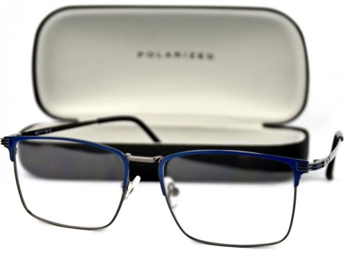 One Million Dolar - Okulary Oprawki - Niebieskie