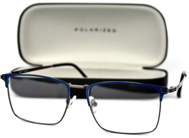 One Million Dolar - Okulary Oprawki - Niebieskie