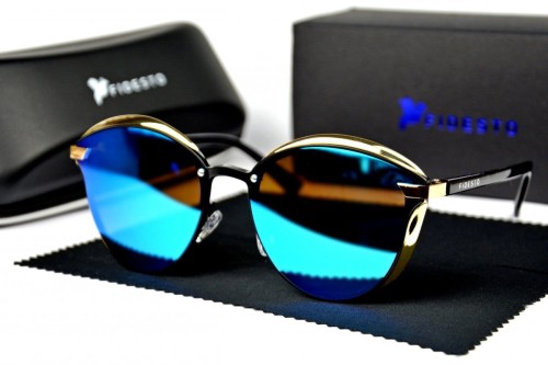 Victoria - Okulary Polaryzacyjne - Niebieskie