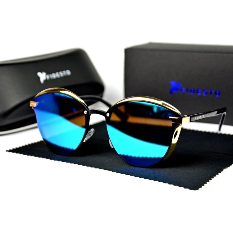 Victoria - Okulary Polaryzacyjne - Niebieskie