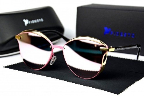 Victoria - Okulary Polaryzacyjne - Różowe