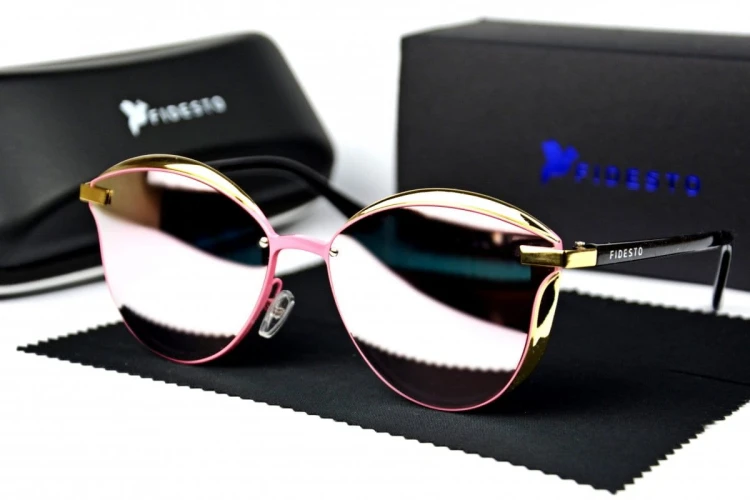 Victoria - Okulary Polaryzacyjne - Różowe