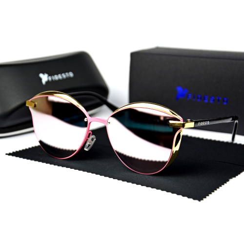 Victoria - Okulary Polaryzacyjne - Różowe