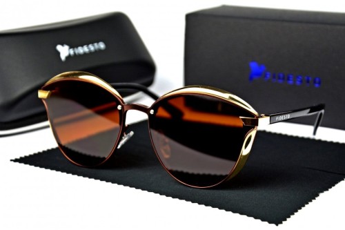 Victoria - Okulary Polaryzacyjne - Brązowe