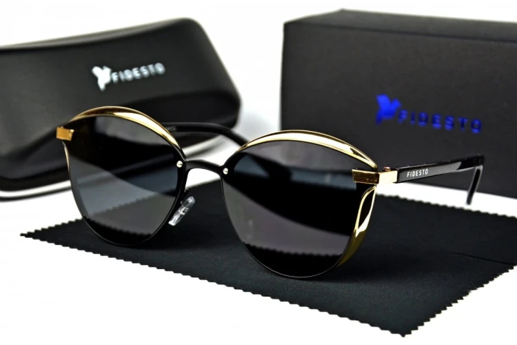 Victoria - Okulary Polaryzacyjne - Czarne