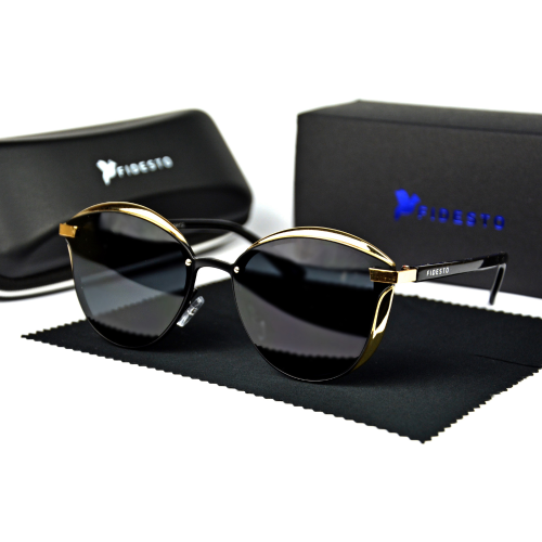 Victoria - Okulary Polaryzacyjne - Czarne