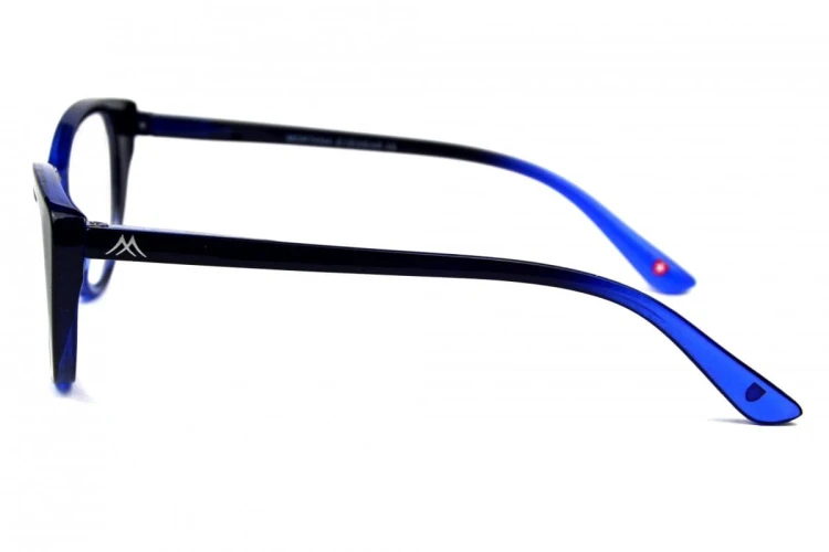 Betty +1,5 - Okulary Korekcyjne - Niebieskie