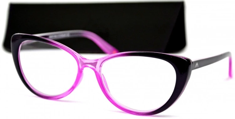 Betty +1,5 - Okulary Korekcyjne - Różowe