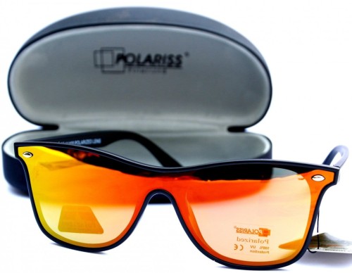 Watch - Okulary Polaryzacyjne - Pomarańczowe